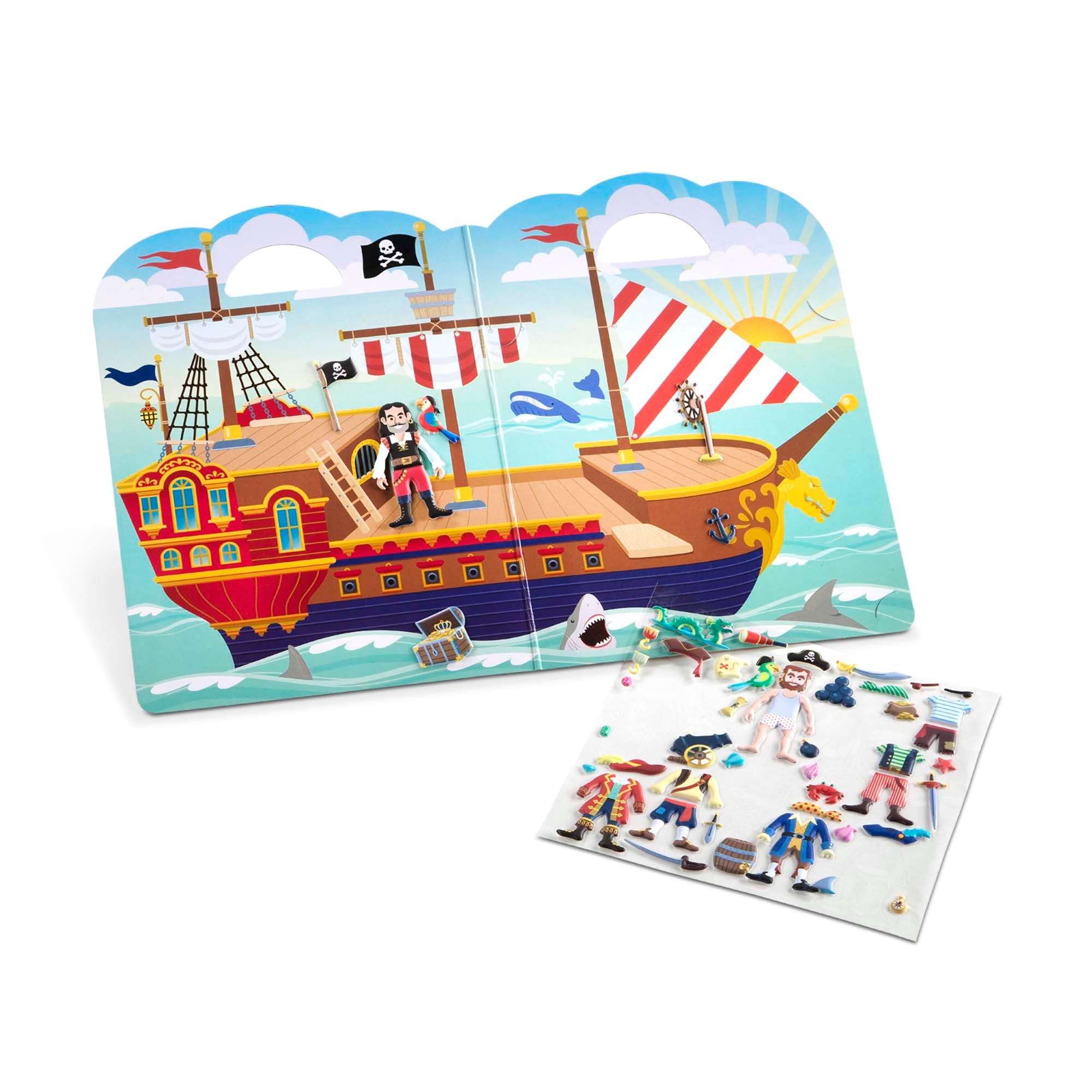 Melissa and Doug Puffy Stickers Play Set - Pirate