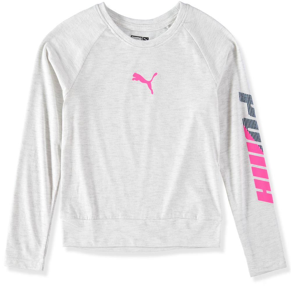 PUMA Girls Sport Long Sleeve Jersey Shirt