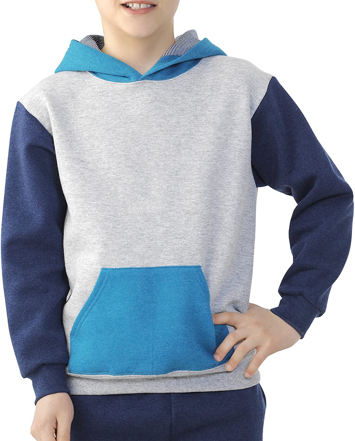 Fruit of the Loom Boys 6-20 Fleece Hooded Sweatshirt