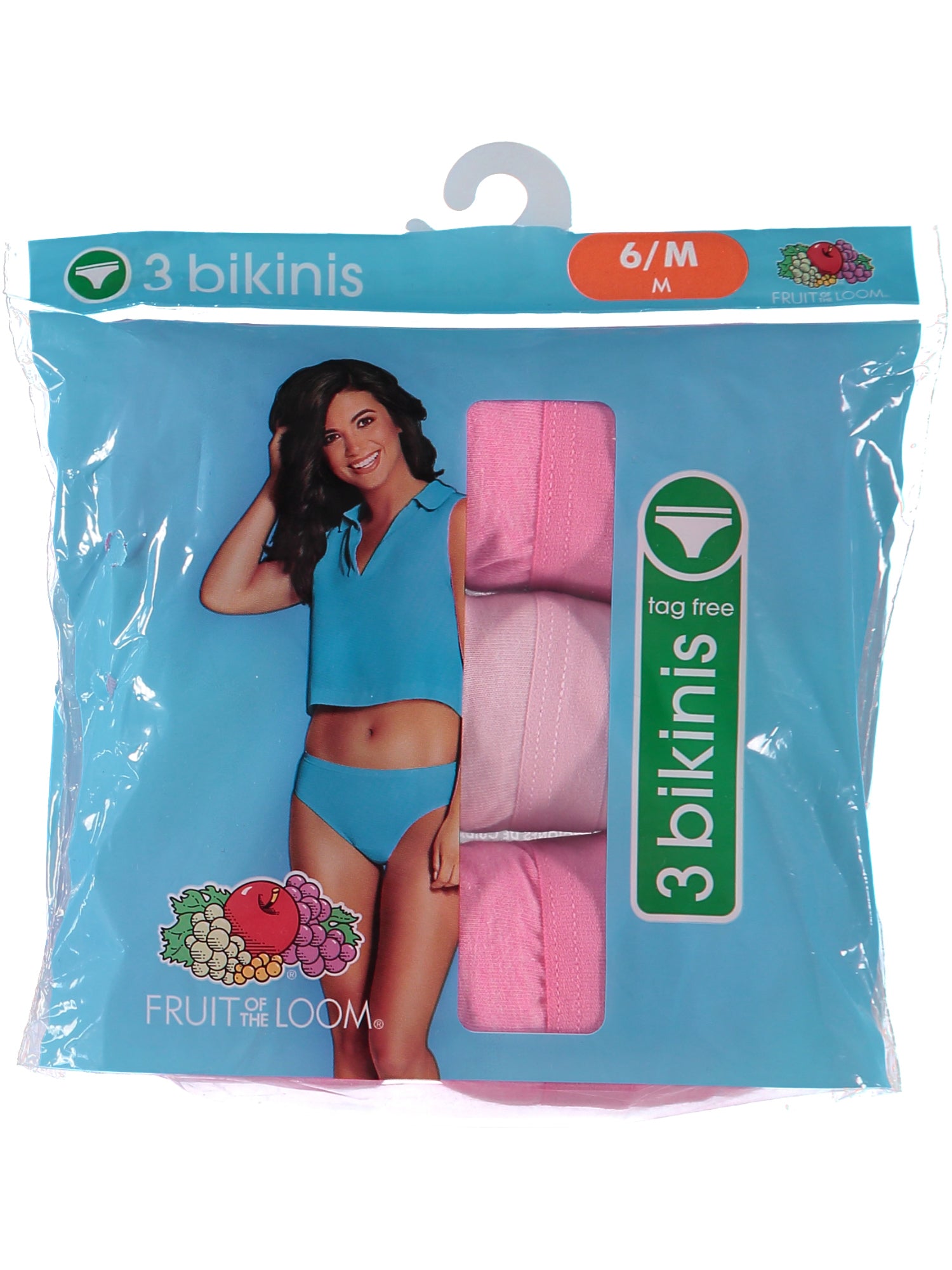 Fruit of the Loom Womens 3-Pack Bikinis