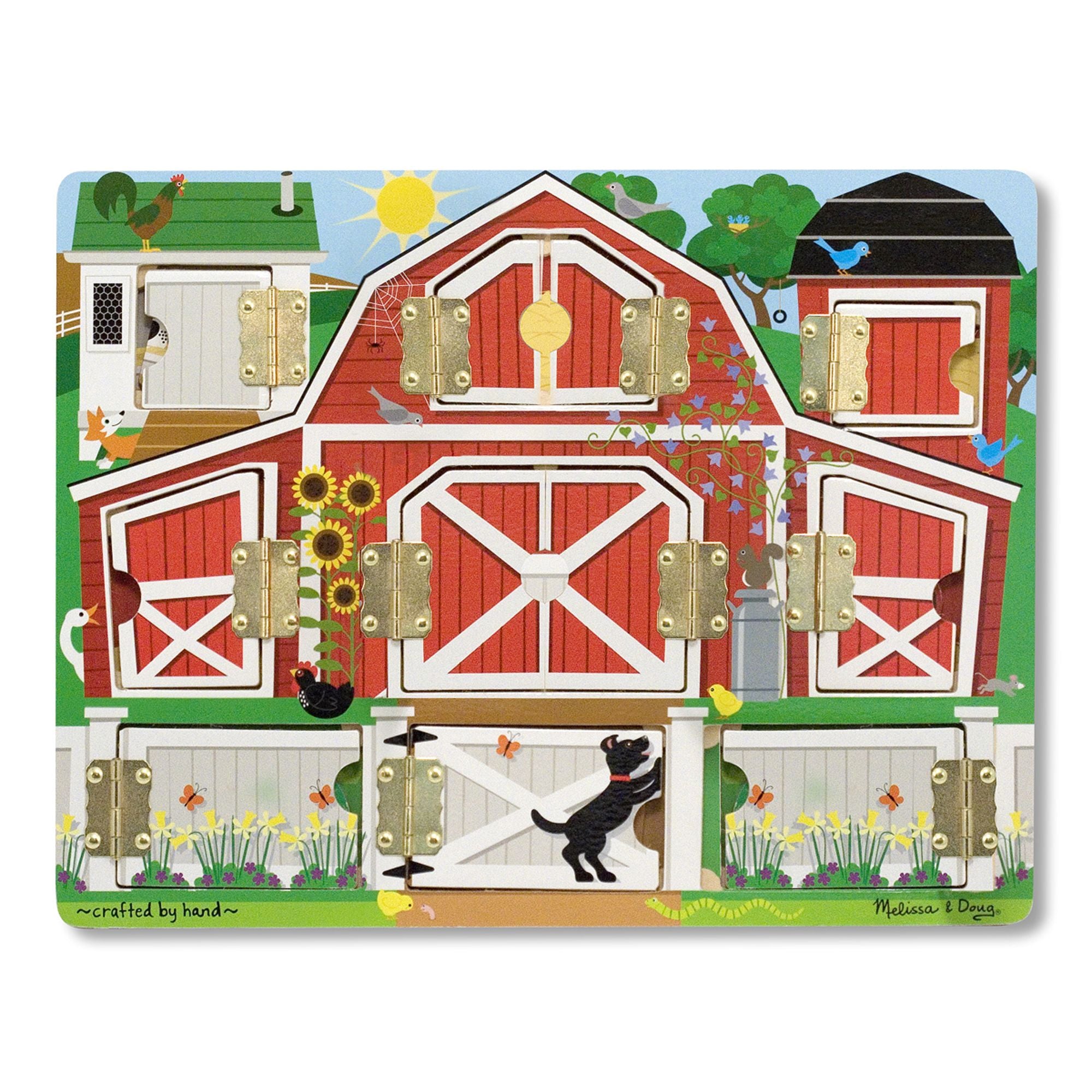 Melissa and Doug Magnetic Hide and Seek Farm