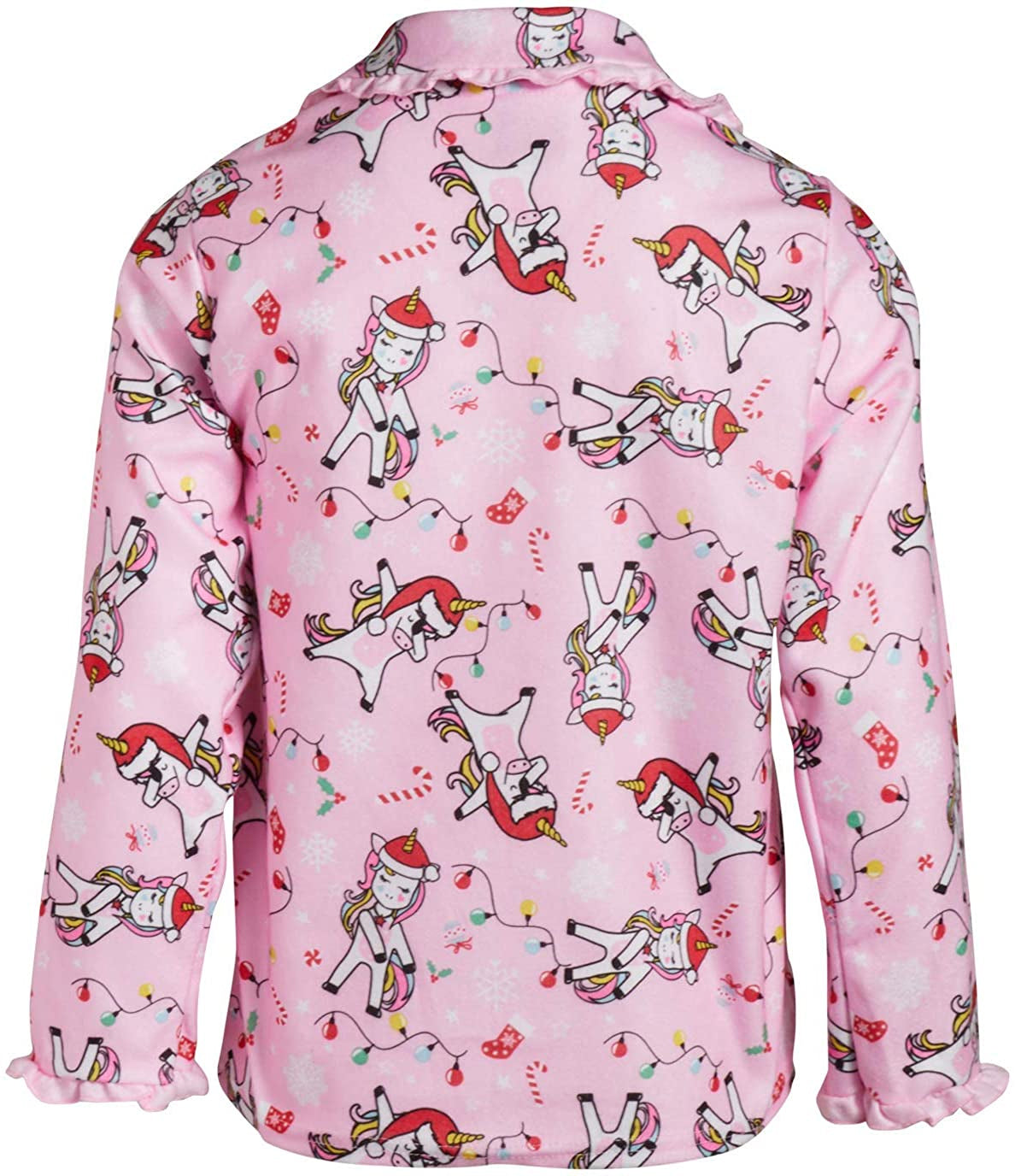 PJs & Presents Girls 4-6X Unicorn Pajama Coat Set