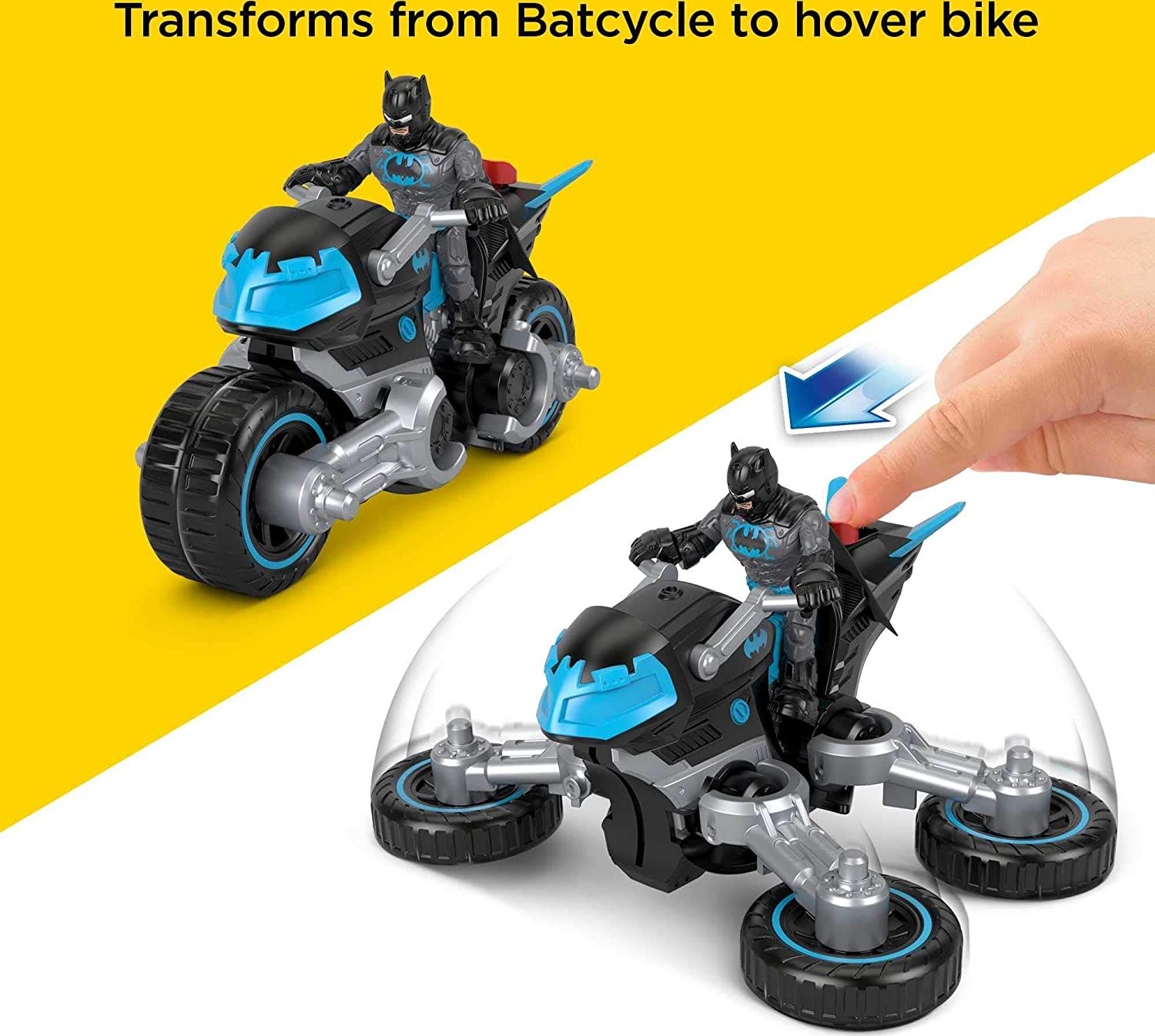 Fisher Price Imaginext DC Super Friends Bat-Tech Batcycle