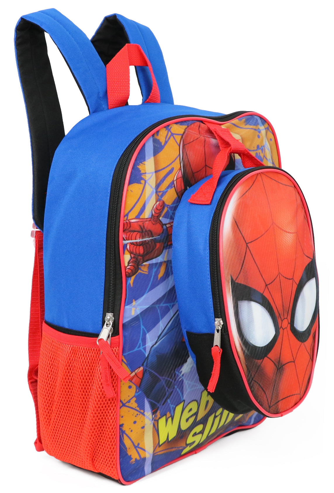 Marvel Spiderman Backpack Lunchbox Set