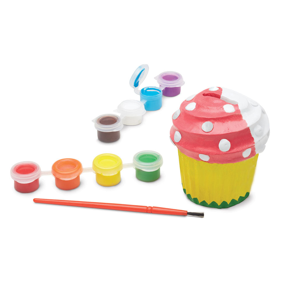 Melissa and Doug Created by Me! Cupcake Bank Craft Kit