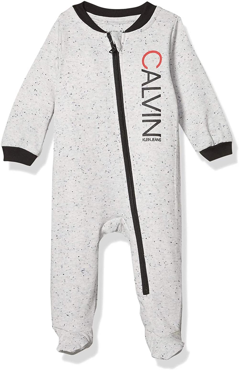 Calvin Klein Boys 0-9 Months Logo Sleep and Play