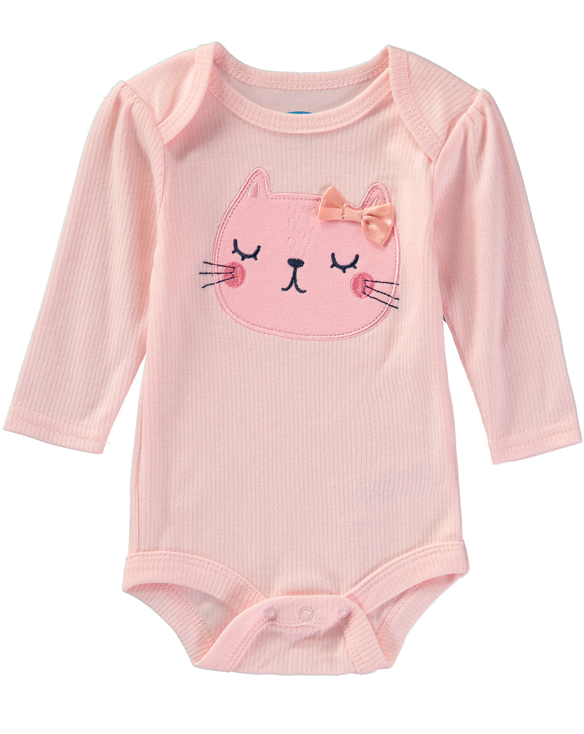 Bon Bebe Girls 0-9 Months Kitty Bodysuit Pant Set with Shoes