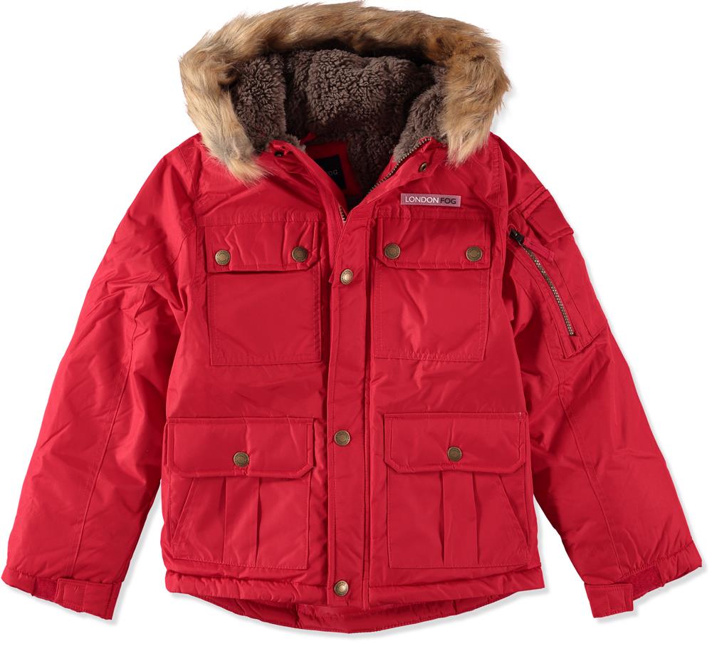 London Fog Boys 8-20 Cargo Snorkel Winter Coat