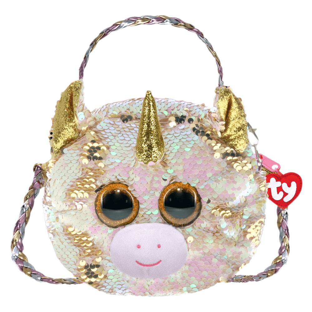 TY Fantasia Reversible Sequin Unicorn Purse