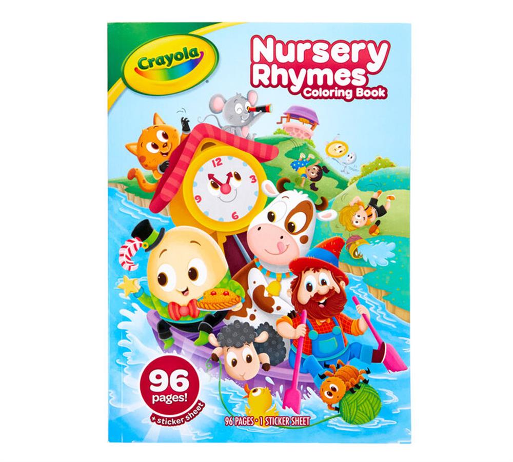 Crayola Nursery Rhymes Coloring Book