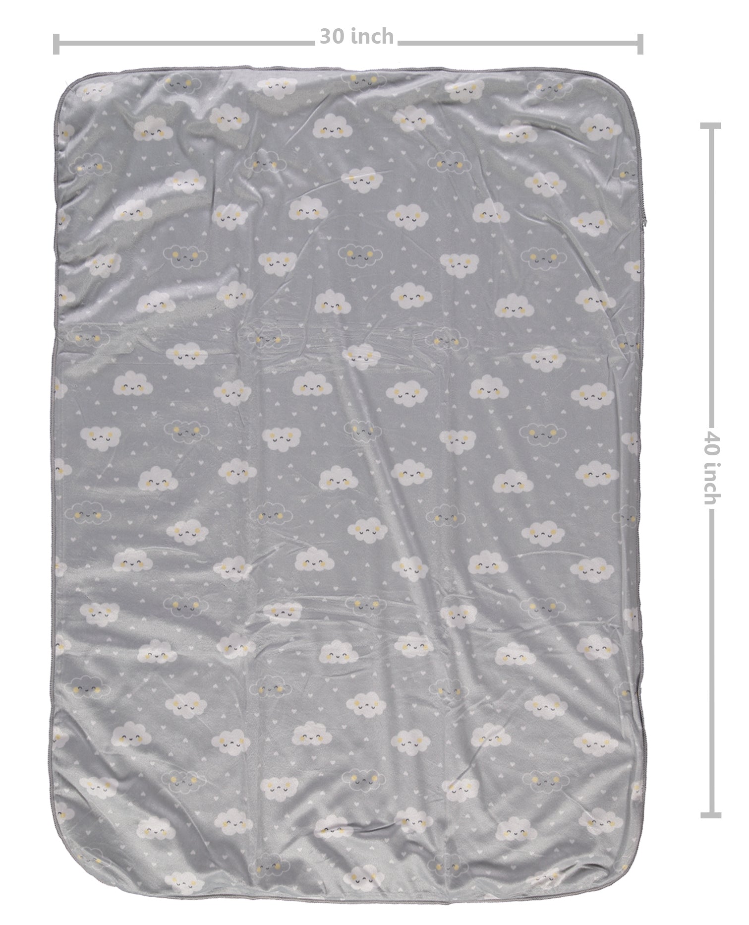 Baby by Bon Bébé Baby Girls' and Baby Boys' Soft and Cuddly Plush Baby Blanket