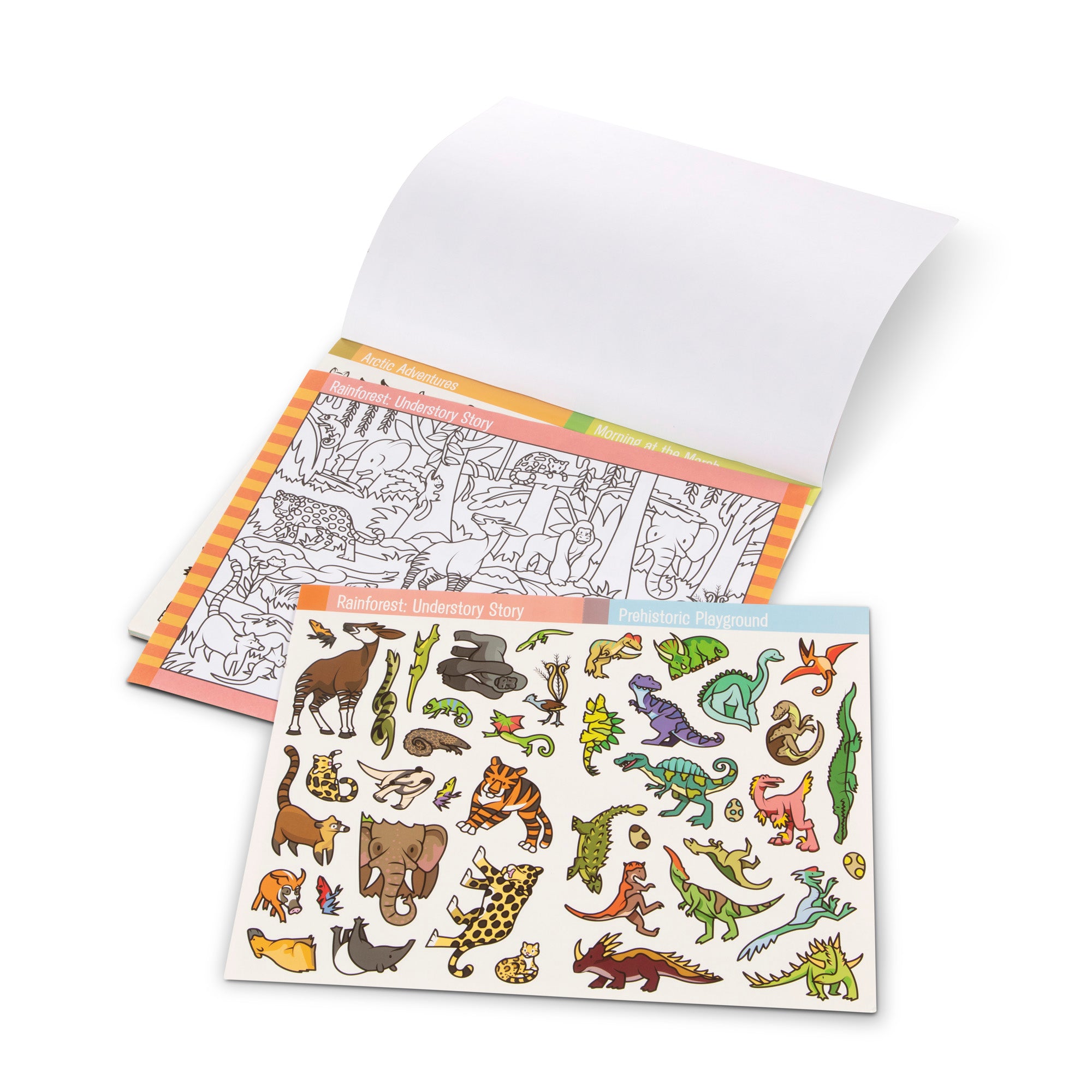 Melissa and Doug Seek & Find Sticker Pad- Animal