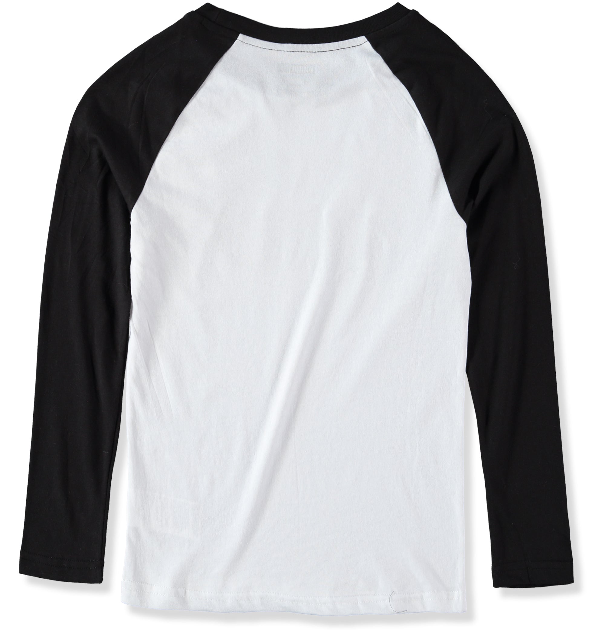 PUMA Boys 8-20 No 1 Raglan Long Sleeve T-Shirt