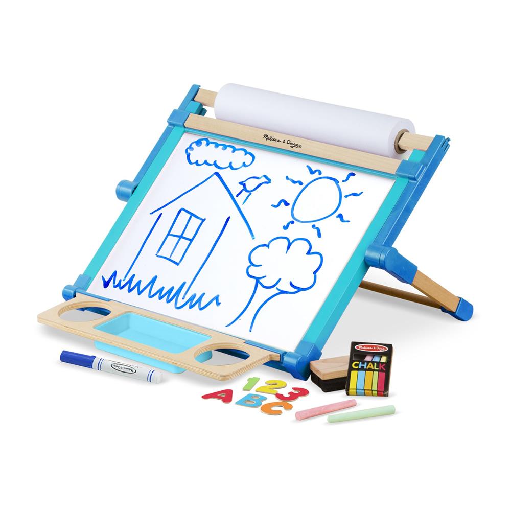 Melissa and Doug Deluxe Double-Sided Tabletop Easel