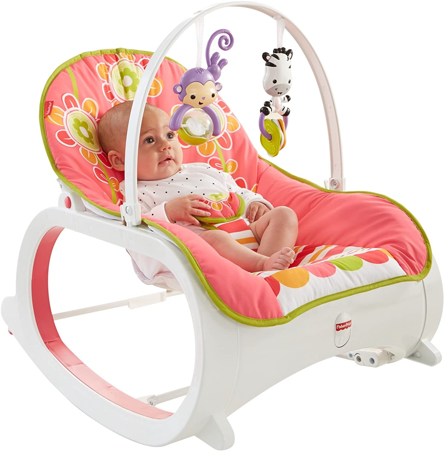 Fisher Price Infant-to-Toddler Rocker - Floral Confetti