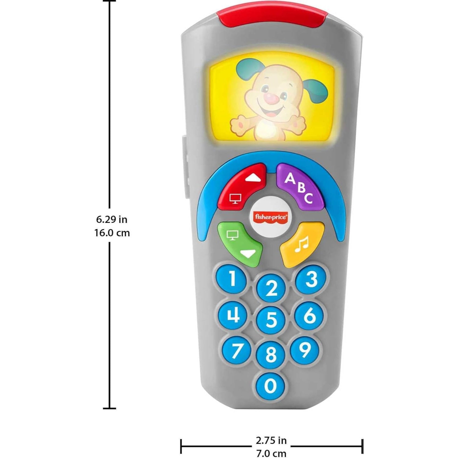 Fisher Price Laugh & Learn Puppy's Remote Baby & Toddler Learning Toy With Music & Lights