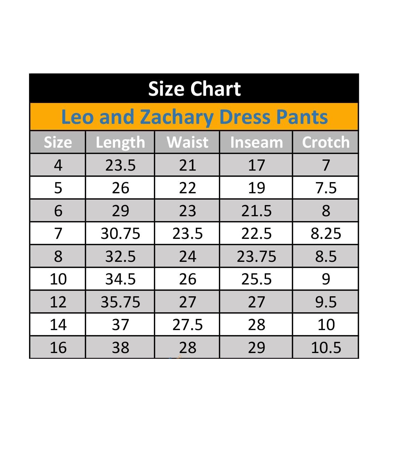 Leo & Zachary Boys 8-16 Adjustable Waist Slim Fit Fashion Wool Dress Pant