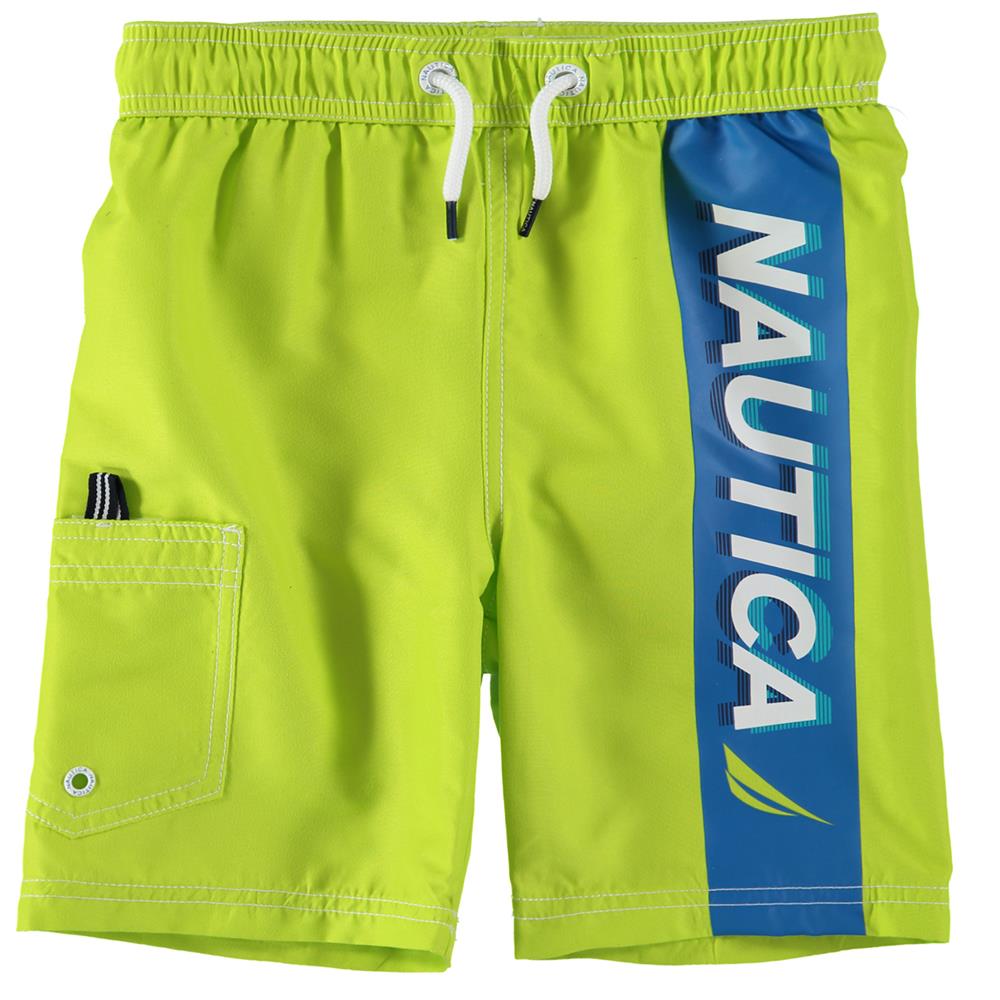 Nautica Boys 8-20 Motion Swim Trunk with UV Protection