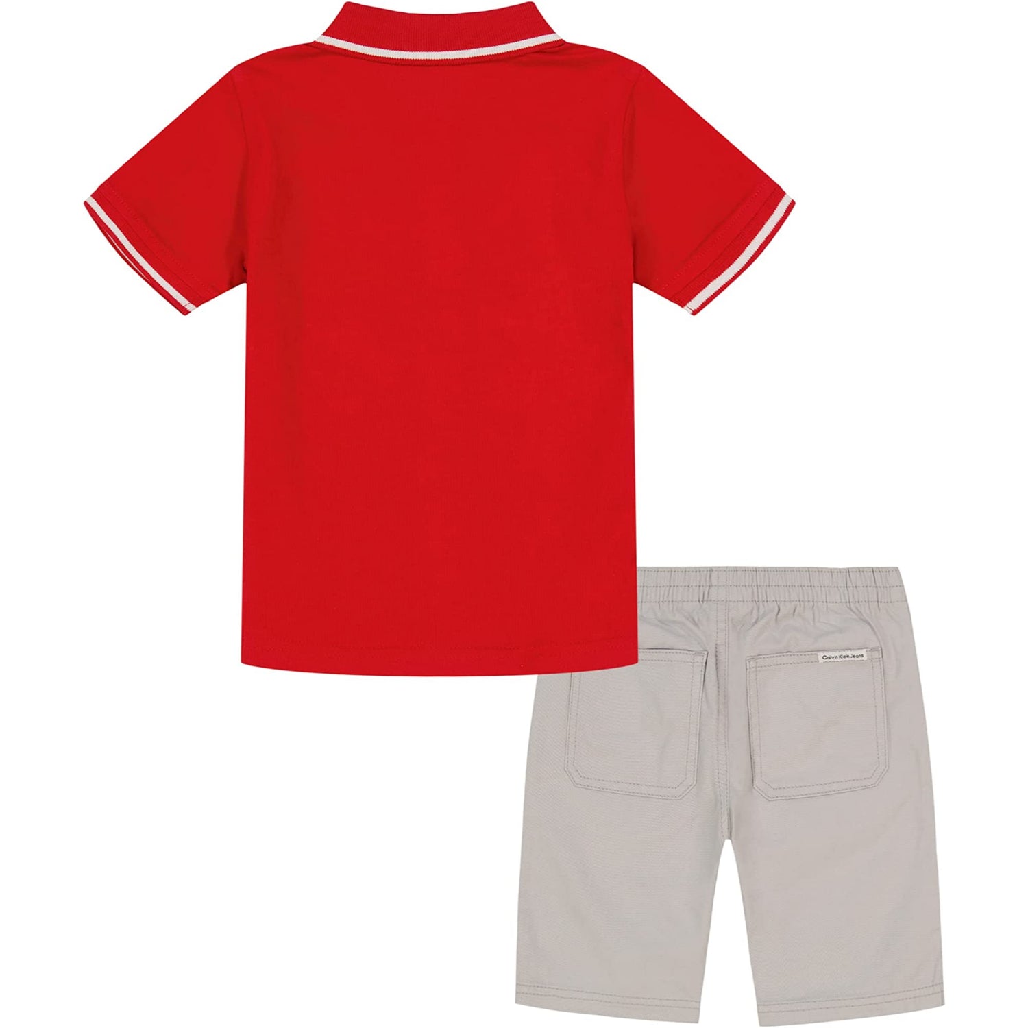 Calvin Klein Boys 4-7 Polo Short Set