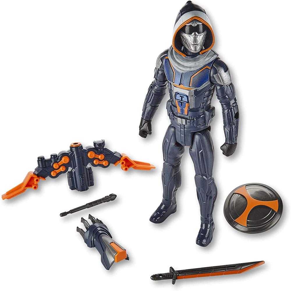 Hasbro Marvel Black Widow Titan Hero Series Blast Gear Taskmaster Action Figure, 12-Inch Toy