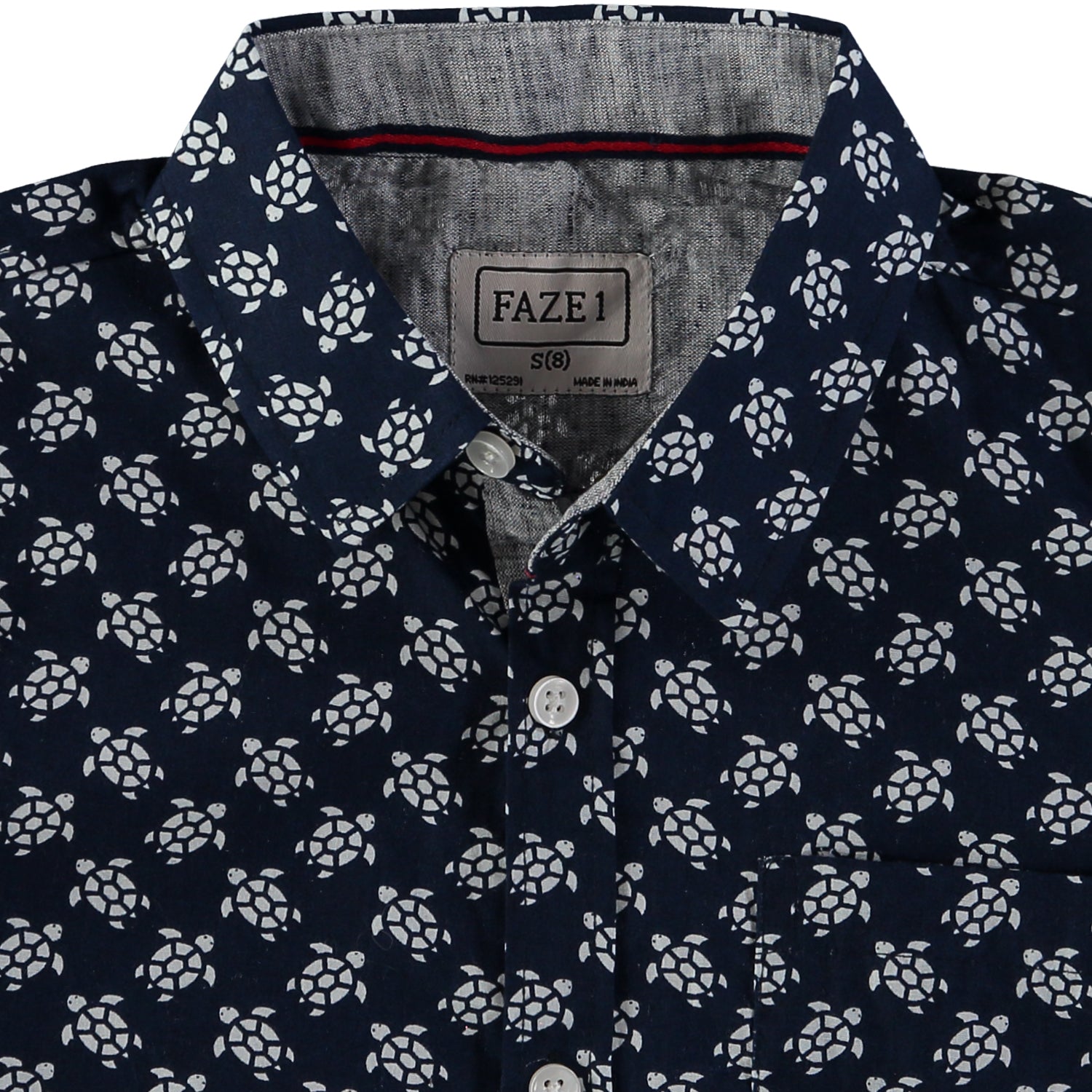 FAZE 1 Boys 8-20 Short Sleeve Printed Woven Button Down Shirt