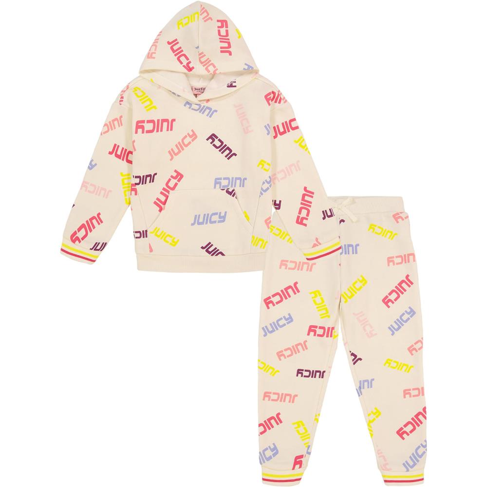 Juicy Couture Girls 12-24 Months Juicy Racing Jogger Set