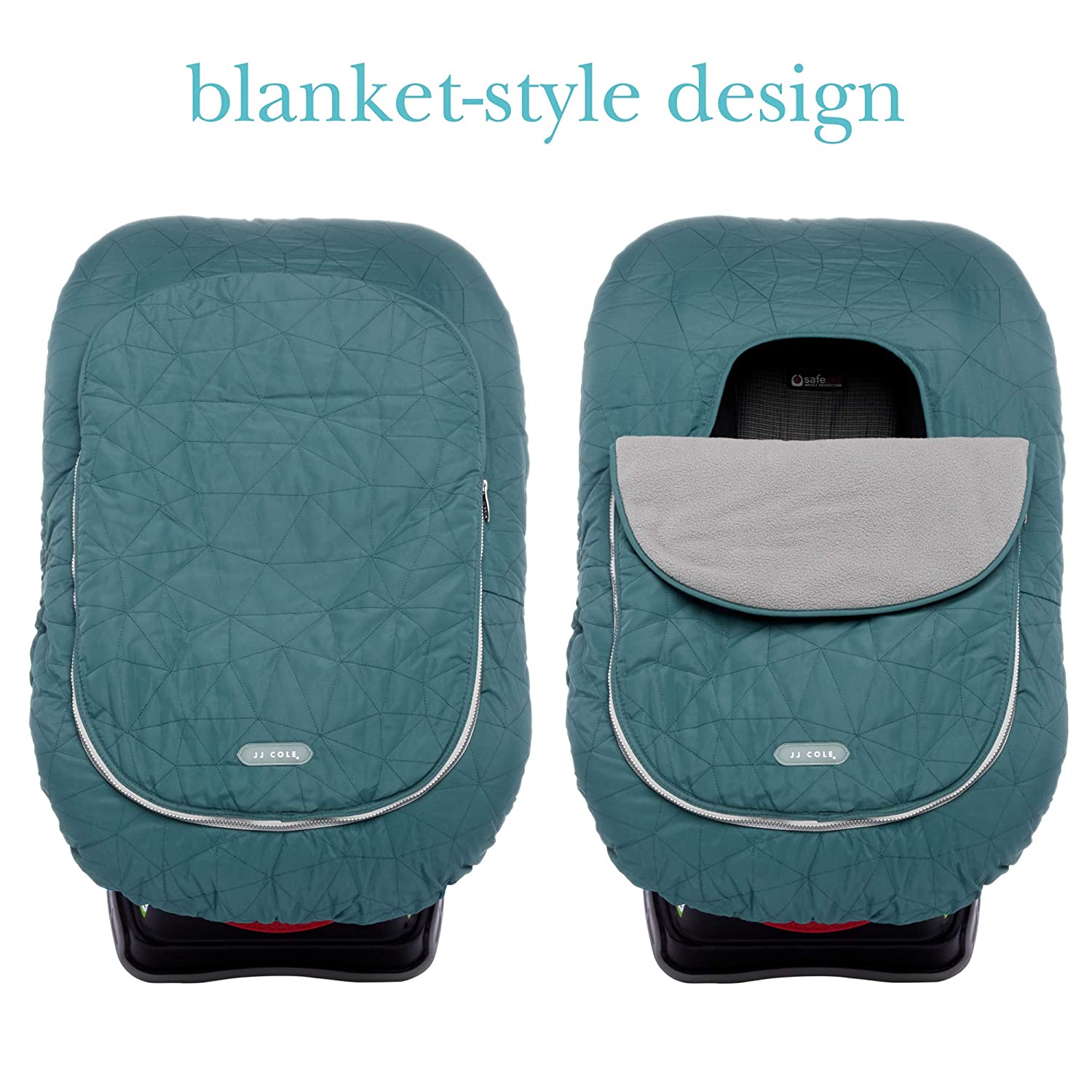 JJ Cole Infant Car Seat Cover, Teal