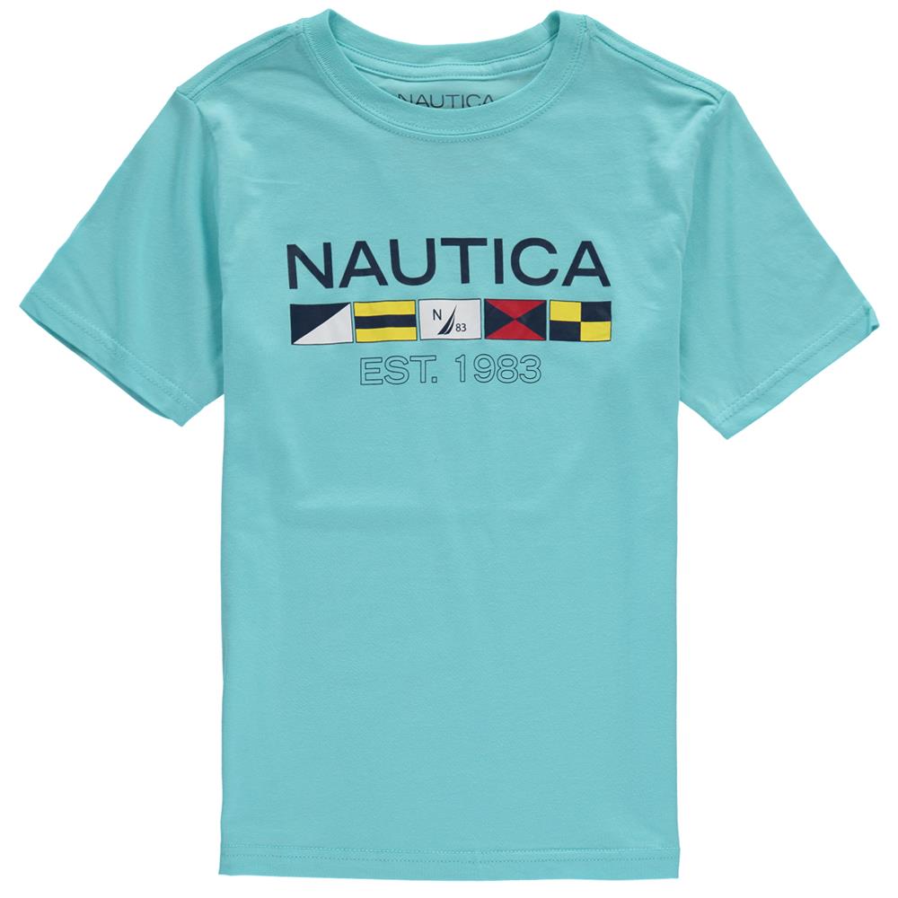 Nautica Boys 8-20 Nautica Flag T-Shirt