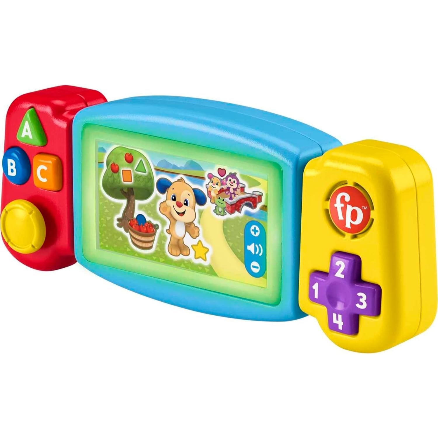 Fisher Price Baby & Toddler Toy Laugh & Learn Twist & Learn Gamer Pretend Video Game with Lights & Music