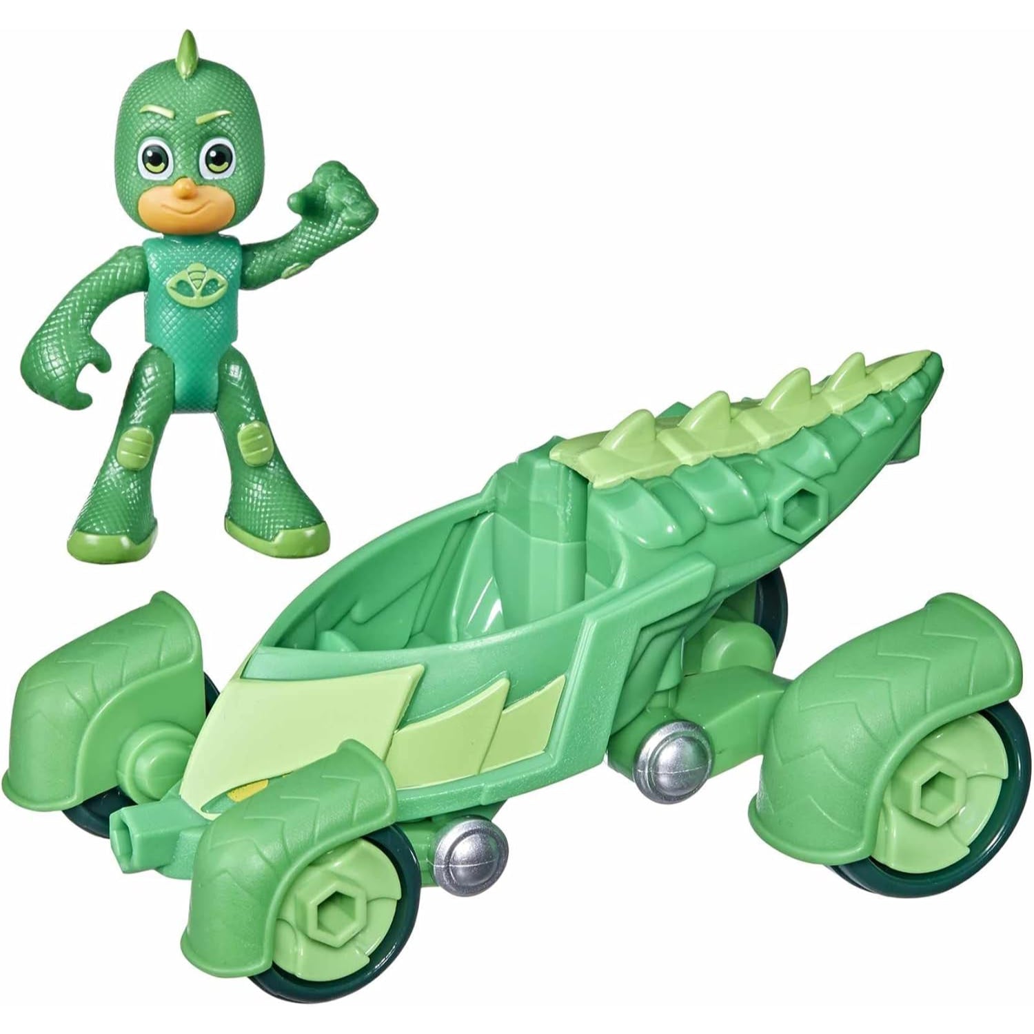 Hasbro PJ Masks Gekko-Mobile Preschool Toy, Gekko Car with Gekko Action Figure