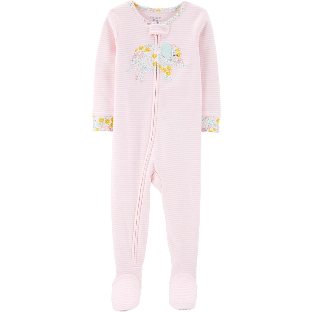 Carters Girls 2T-5T Elephant Cotton Sleeper