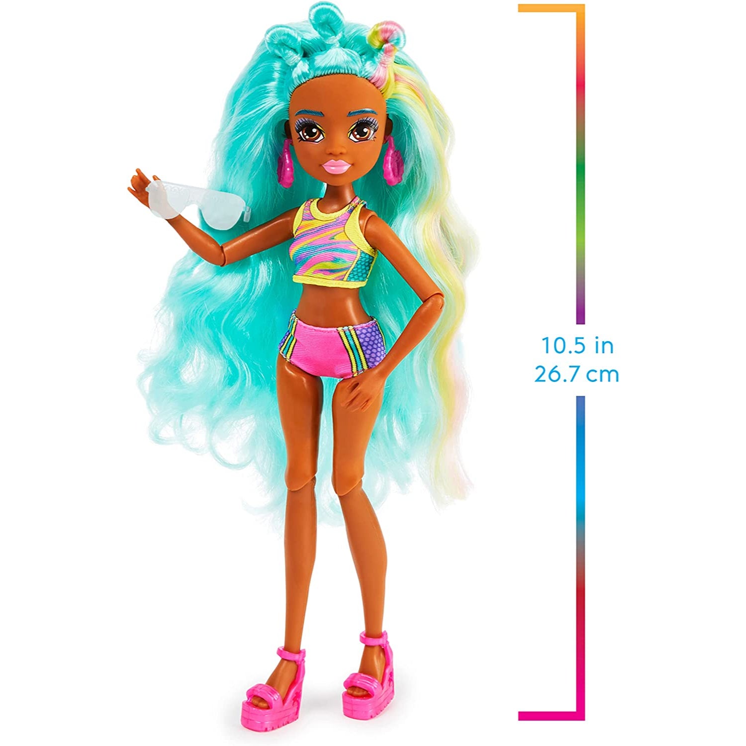 Spin Master MERMAID HIGH, Spring Break Oceanna Mermaid Doll & Accessories with Removable Tail