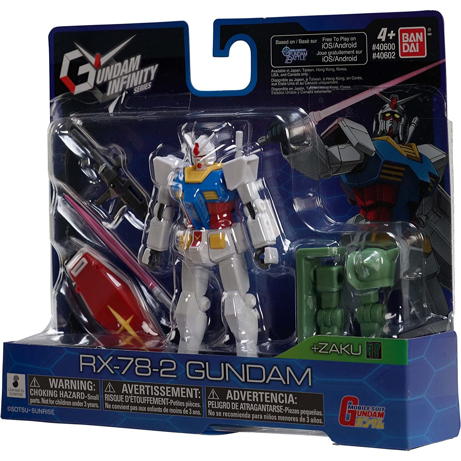 Bandai America - Gundam Infinity 4.5 Action Figure