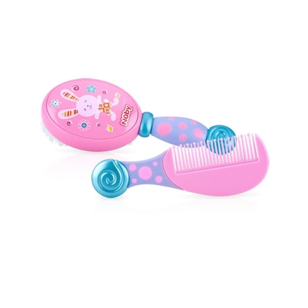 Nuby Comfort Grip Comb & Brush