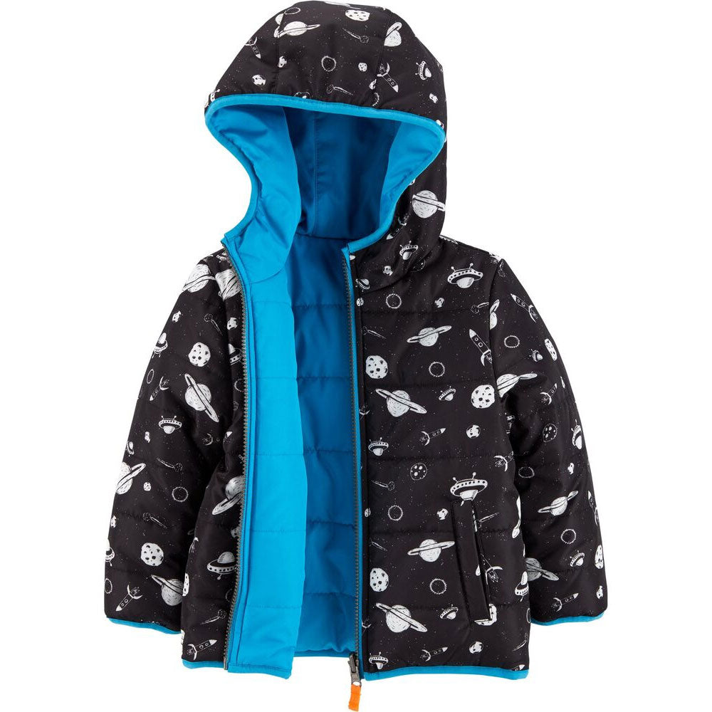 Carters Boys Reversible Puffer Jacket