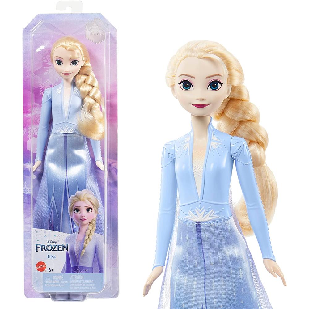 Mattel Disney Frozen by Mattel Elsa Fashion Doll & Accessory, Signature Look