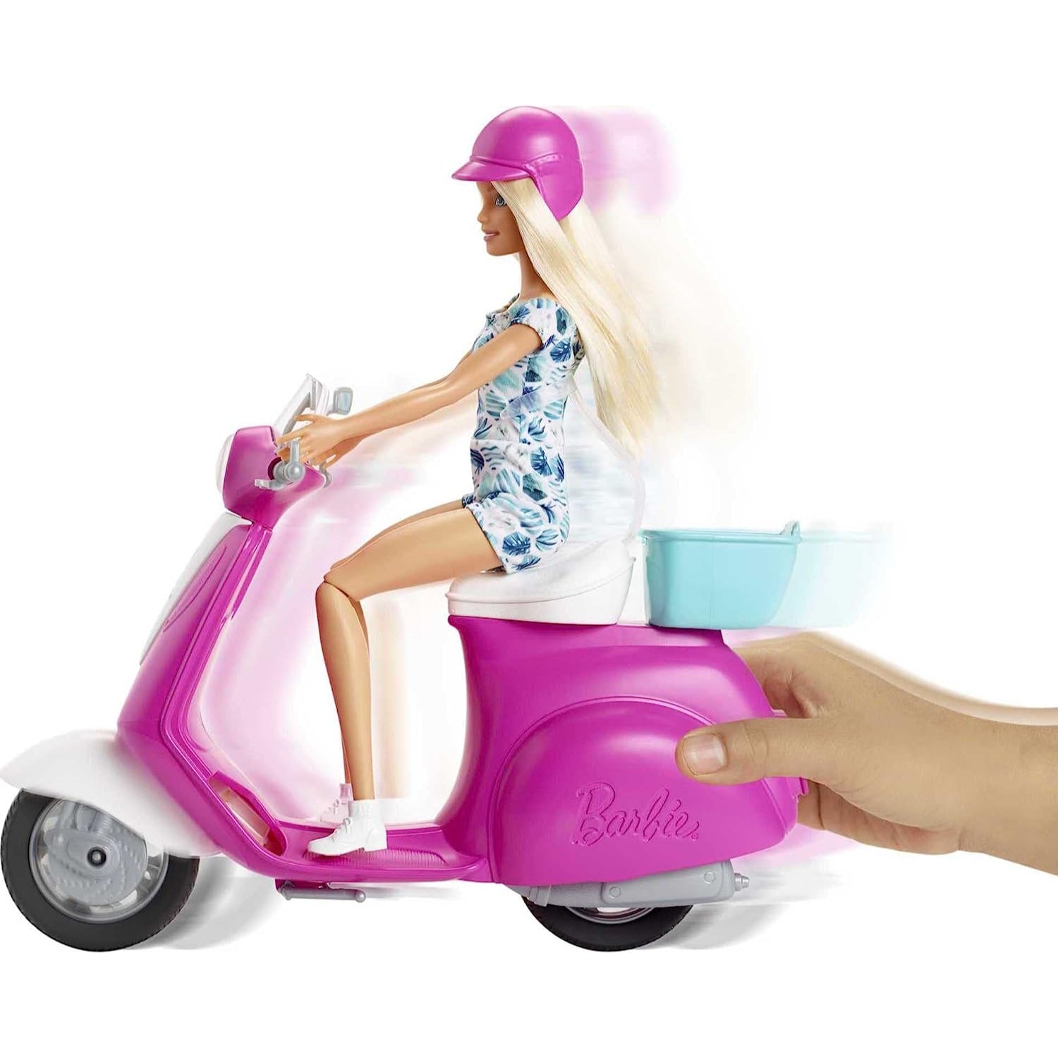 Mattel Barbie Doll & Scooter