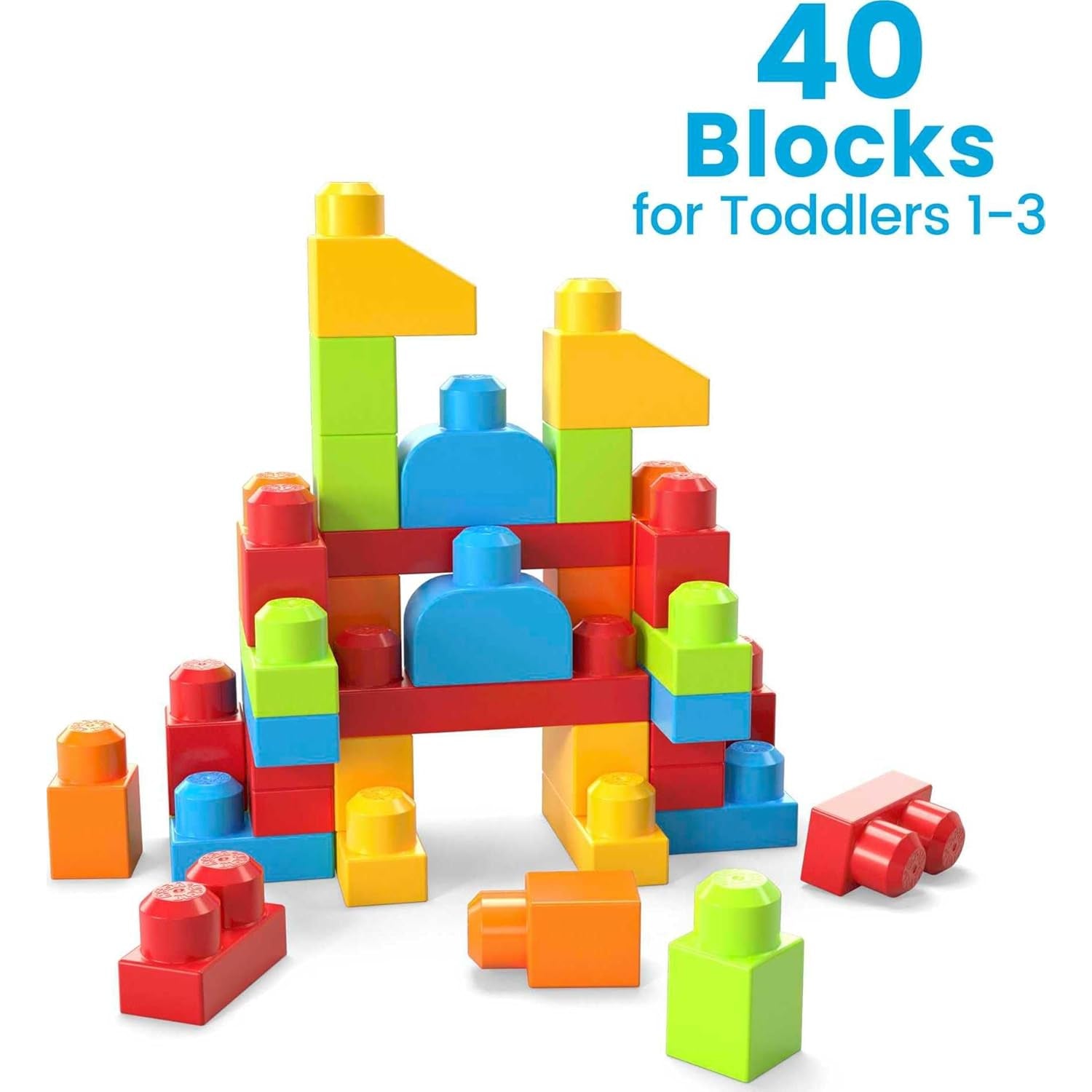 Fisher Price MEGA BLOKS 40pc Block Set