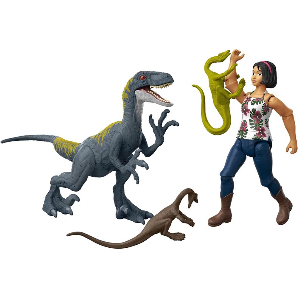 Mattel Jurassic World Camp Cretaceous Gift Set and Collectible