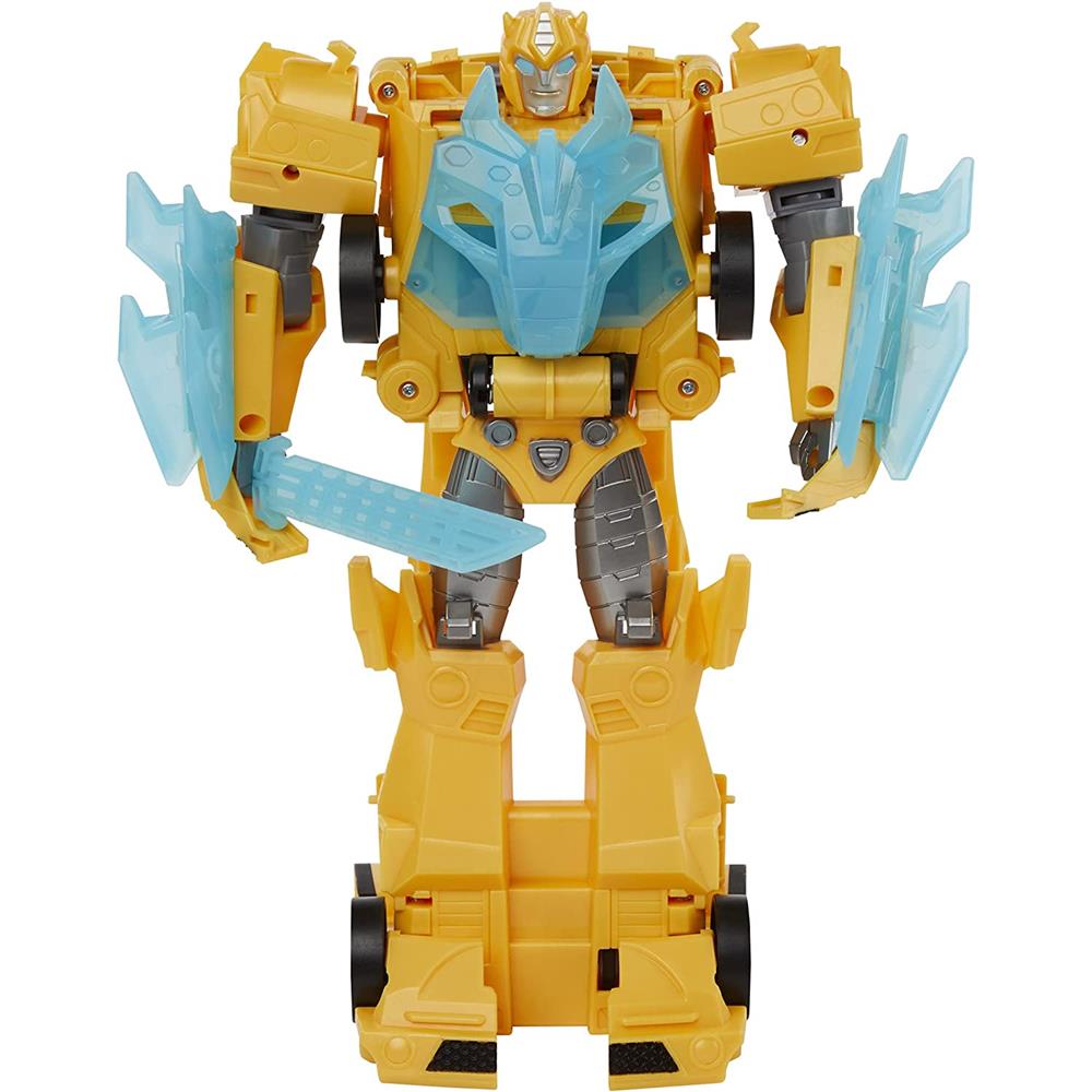 Transformers Toys Bumblebee Cyberverse Adventures Dinobots Unite Roll N’ Change Bumblebee