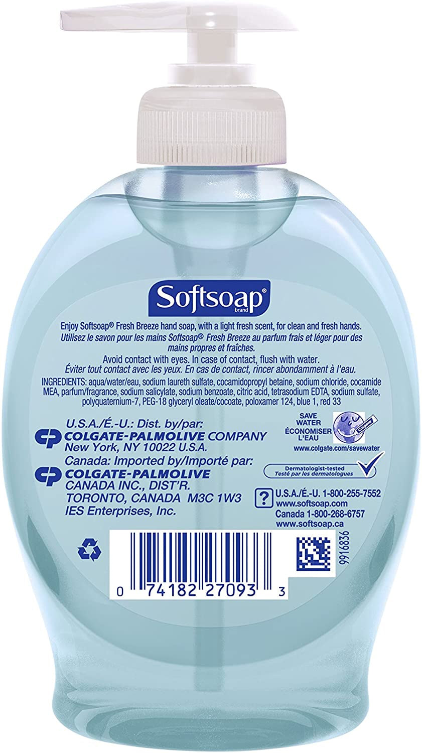 Softsoap Fresh Breeze, 7.5 Fl Oz