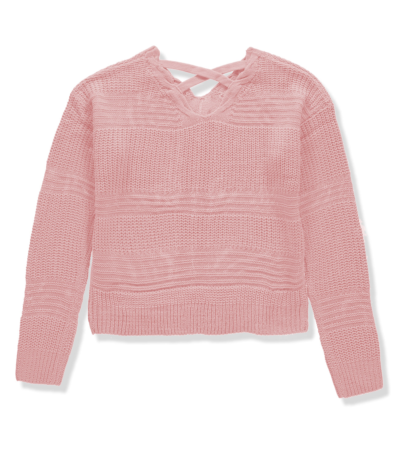 Jolie & Joy Girls 7-16 Cable Shaker Sweater