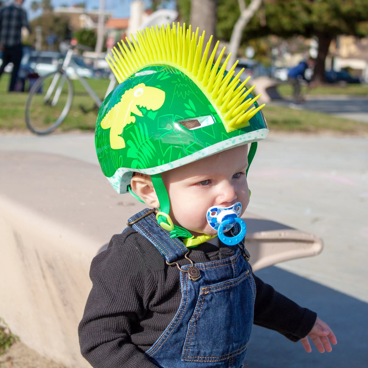 Raskullz Lil Dino Mohawk Helmet, Infant Ages 1-3