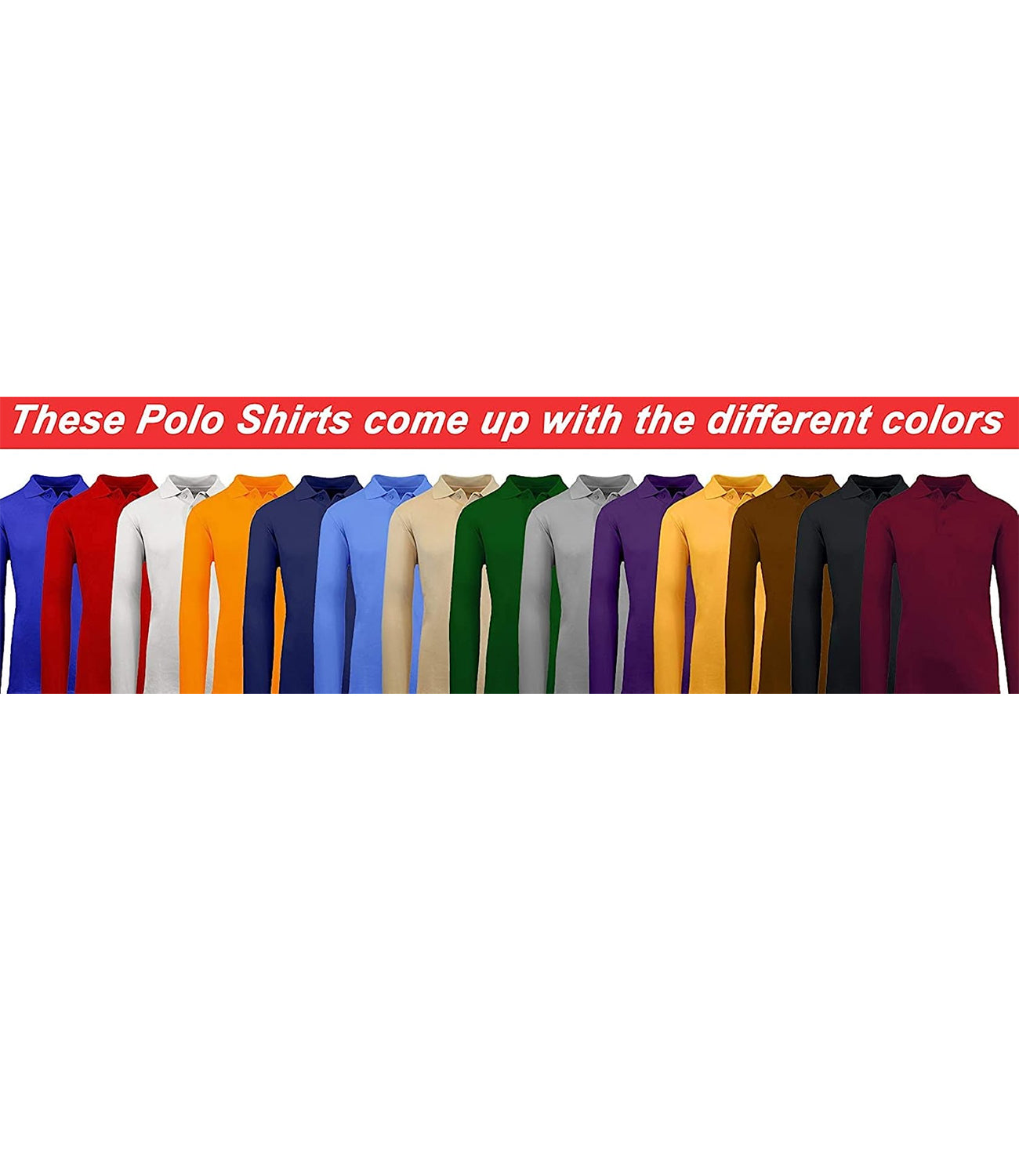 Galaxy Girls 7-20 Long Sleeve Polo School Uniform Shirt