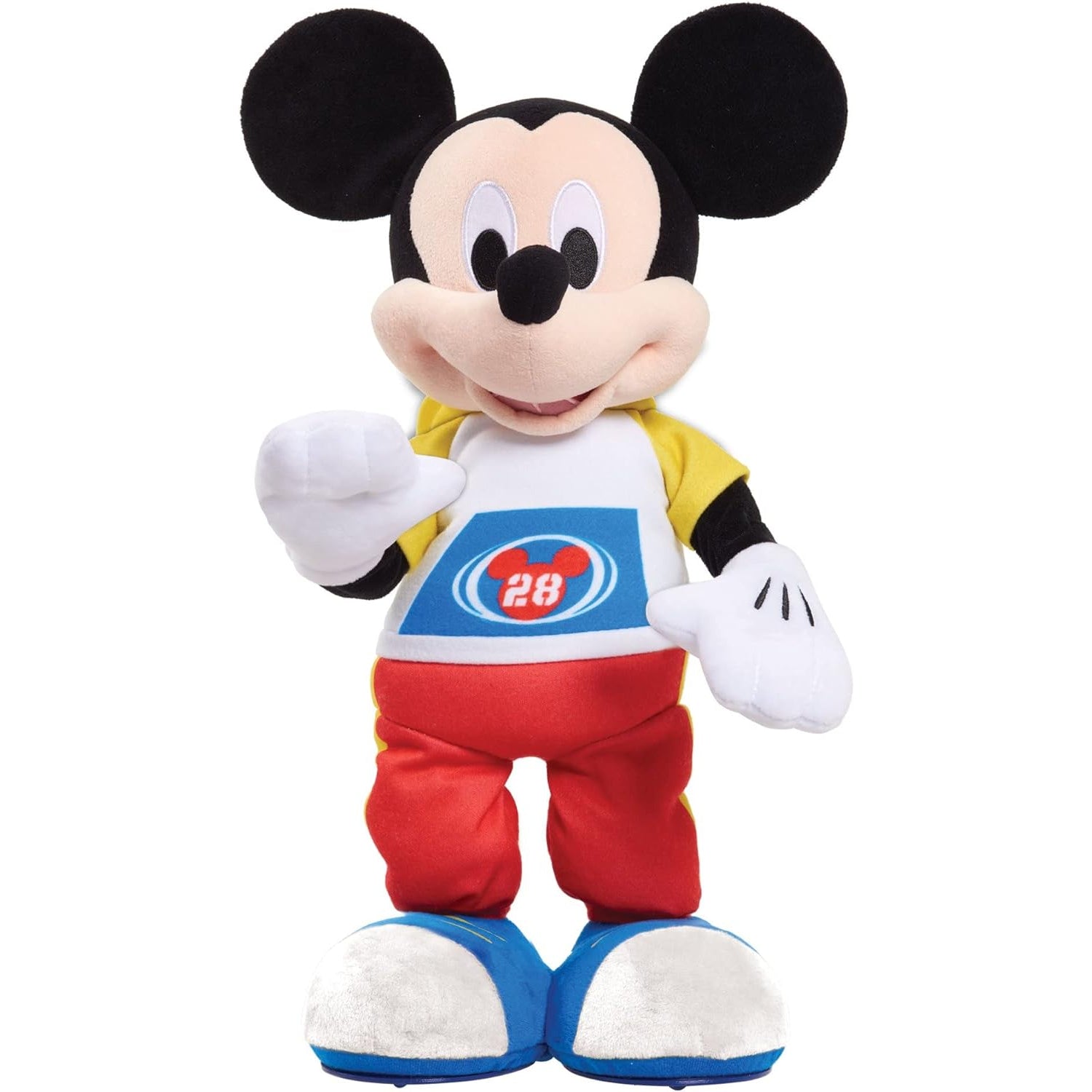 Disney Junior Mickey Mouse Stretch Break Feature Plush