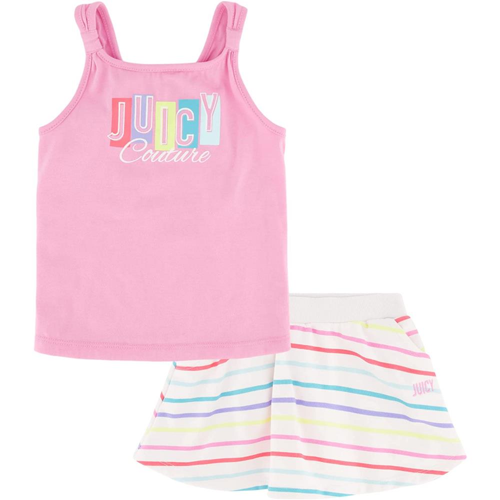 Juicy Couture Girls 7-16 2-Piece Skort Set