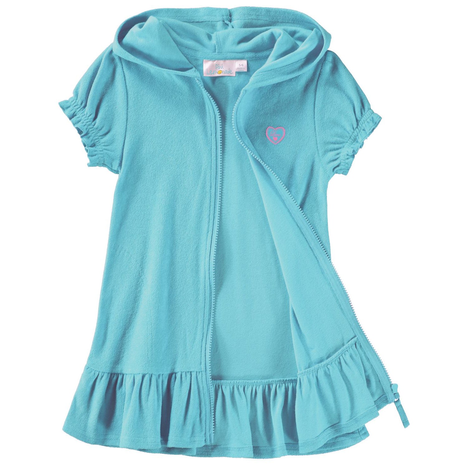 Pink Lemonade Girls 2T-4T Terry Swimsuit Coverup