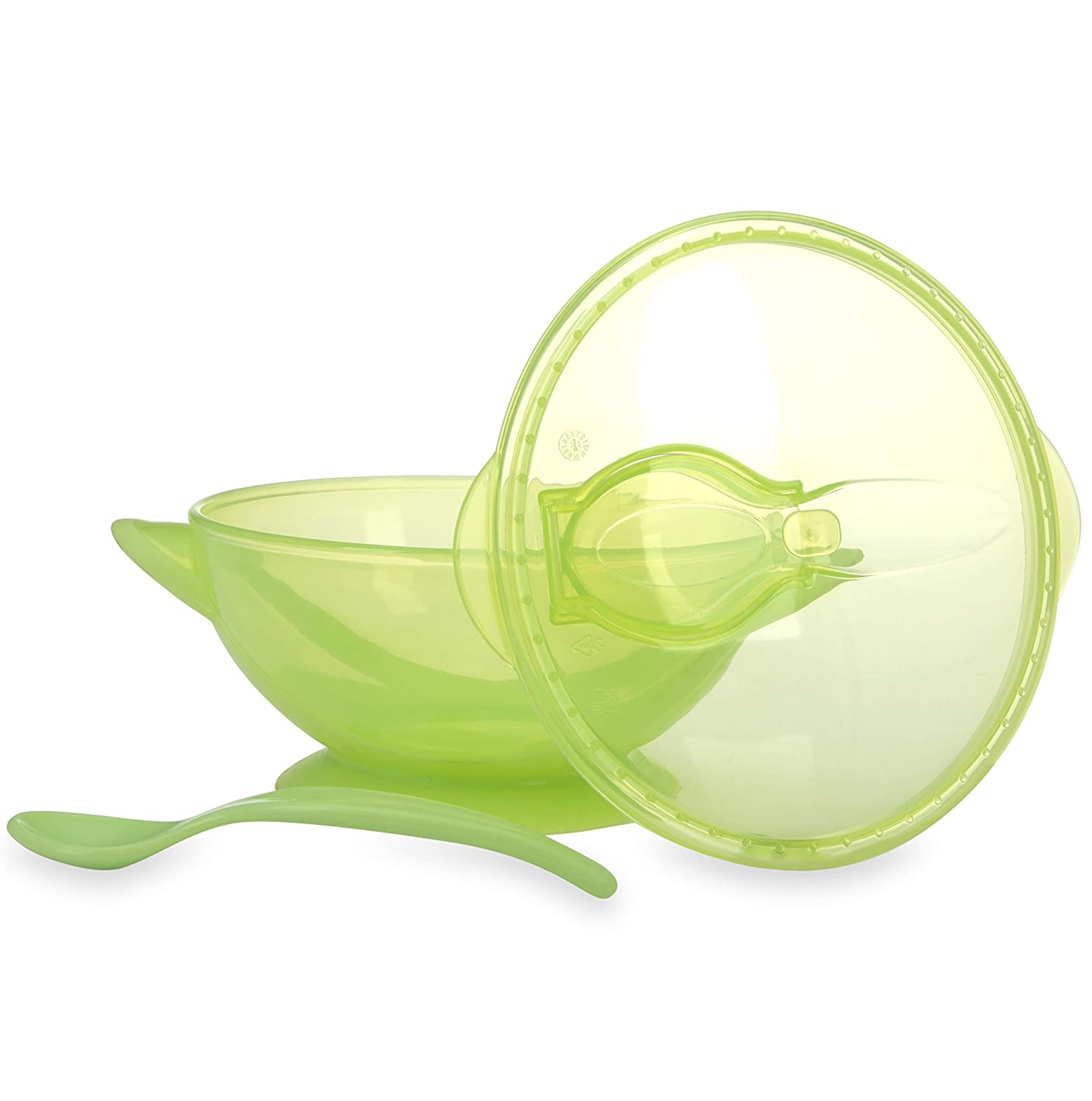 Nuby Easy Go Suction Bowl with Lid and Spoon