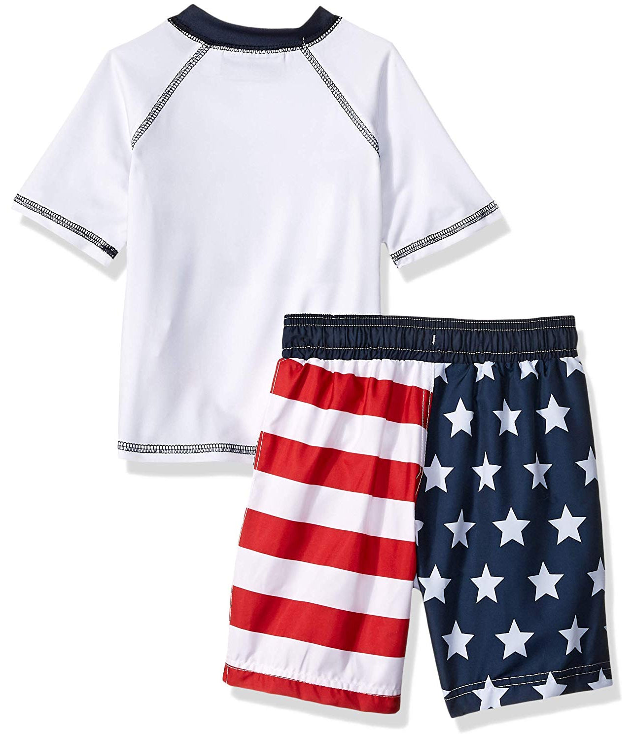 iXtreme Boys 4-7 Flag Rash Guard Swim Set