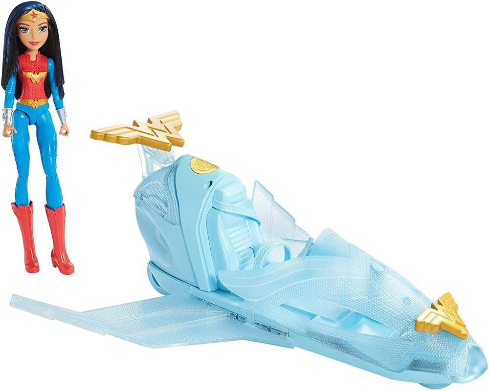 Mattel DC Super Hero Girls: Wonder Woman & Invisible Jet